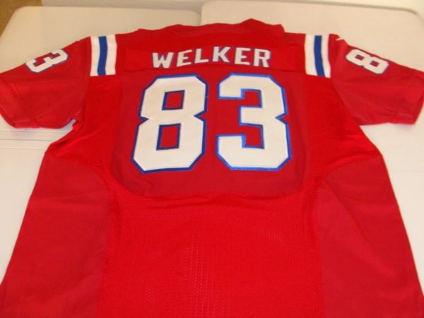 Wes Welker in the new Nike jersey. - Pats Pulpit