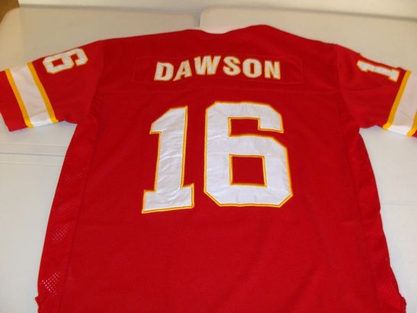 Signed Len Dawson Kansas City Chiefs #16 Mitchell & Ness 1969 Throwback  Official Jersey with PSA/DNA Authentication w/AFL Patch