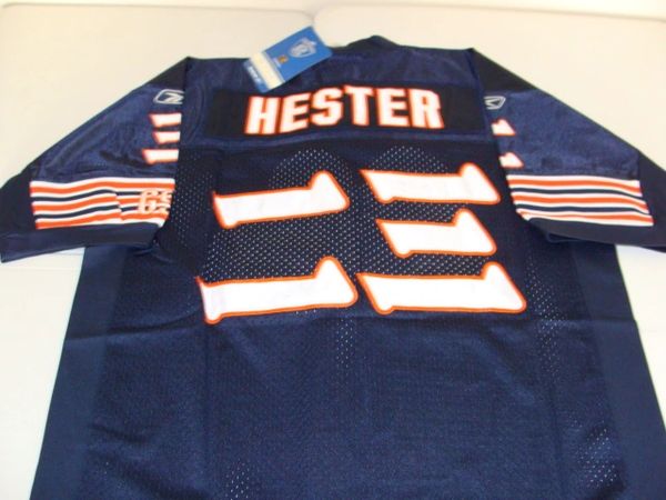 Chicago Bears Hester Reebok Jersey Size XL