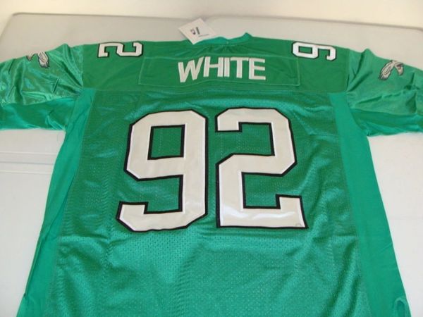 Mitchell & Ness Reggie White Philadelphia Eagles Kelly Green Legacy Jersey - S - Black