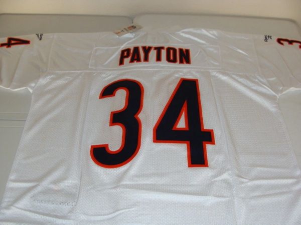 NFL Reebok Throwbacks Chicago Bears #34 Walter Payton Jersey Size