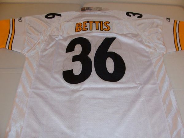 Pittsburgh Steelers #36 Jerome Bettis Throwback Jersey