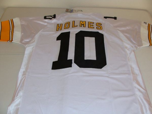 Santonio Holmes Pittsburgh Steelers Autographed Signed Black Throwback  Jersey