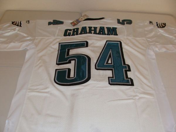 Brandon Graham Philadelphia Eagles Men's Black Pro Line Name & Number Logo  T-Shirt 