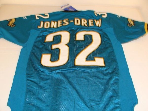 32 MAURICE JONES-DREW Jacksonville Jaguars NFL RB Green Rbk Mint