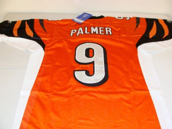 Reebok NFL Equipment Cincinnati Bengals #9 Carson Palmer White