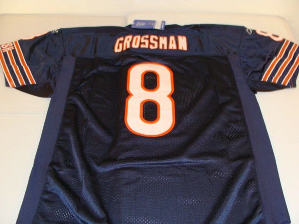 Reebok Men's NFL Chicago Bears REX GROSSMAN #8 Mid Tier Jersey