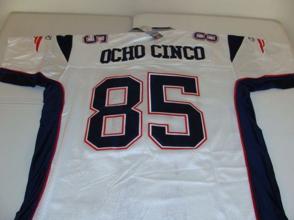 NFL Jerseys New England Patriots Jersey 85 Chad Ochocinco Dark