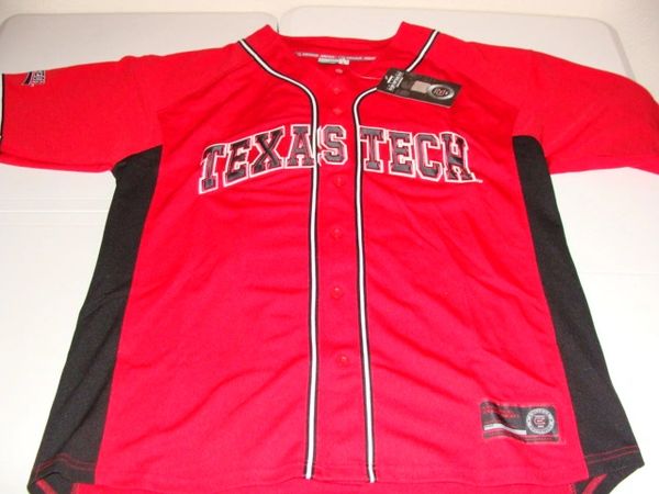 #33 TEXAS TECH Red Raiders NCAA Baseball Red Mint Throwback Team Jersey