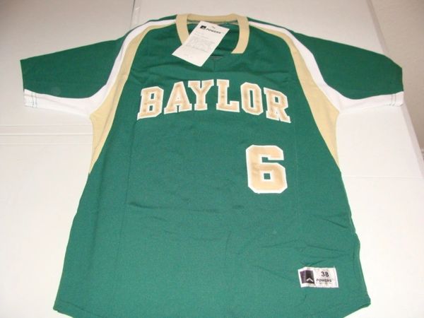 #6 BAYLOR Lady Bears NCAA Softball Green Mint Throwback Jersey
