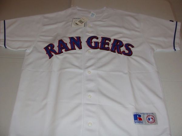 TEXAS Rangers MLB Baseball White Mint Throwback Team Jersey