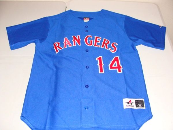 rangers throwback jersey