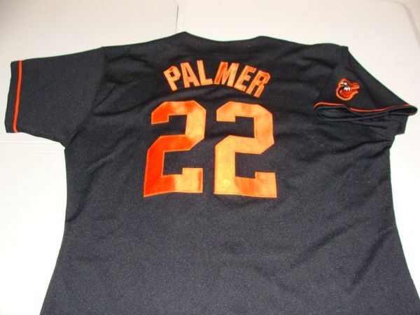 Jim Palmer Baltimore Orioles Orange Throwback Jersey