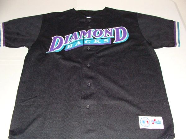 Majestic, Shirts, Majestic Arizona Diamondbacks Gray Sewn Baseball Jersey  Mens Size 48