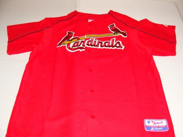 St. LOUIS Cardinals MLB Baseball Red Throwback Team Jersey