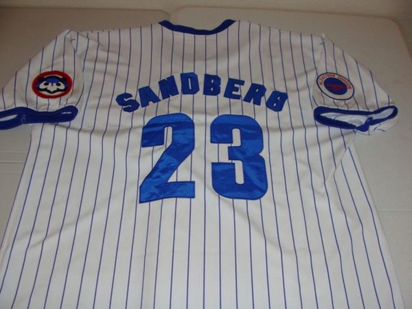  Mitchell & Ness Ryne Sandberg Blue Chicago Cubs