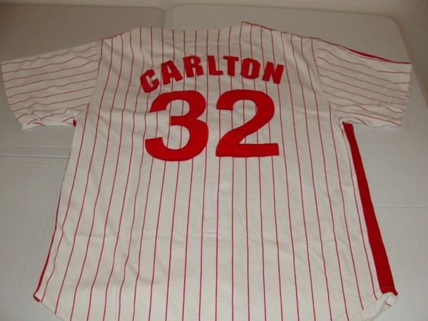 Steve Carlton Phillies Road Throwback Jersey