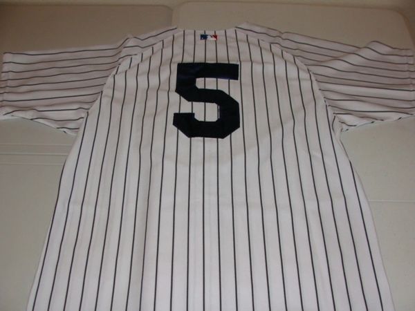 #5 JOE DIMAGGIO New York Yankees MLB OF White PS Throwback Jersey