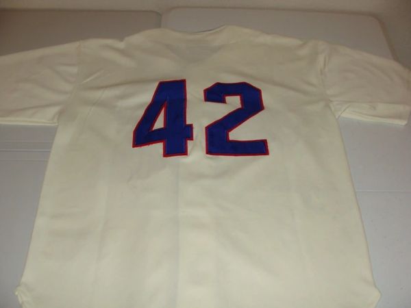 Brooklyn Dodgers #42 Jackie Robinson Throwback Jersey – Retro