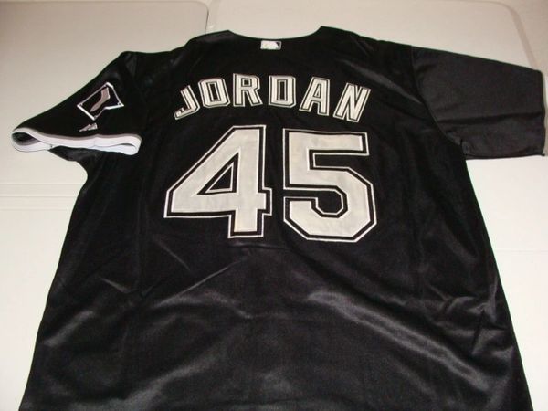 MLB Baseball Chicago White Sox Michael Jordan 45 Jersey Large 