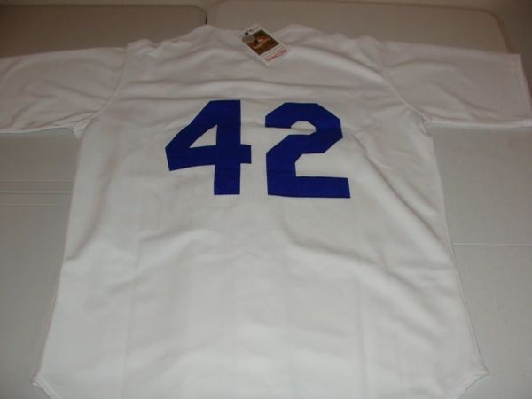 Jackie Robinson #42 Brooklyn Dodgers Light Blue Cooperstown Collection  Jersey