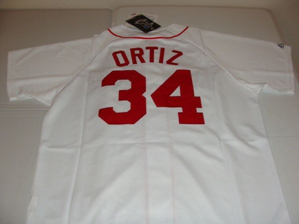 Boston Red Sox Baseball Jersey Ortiz #34