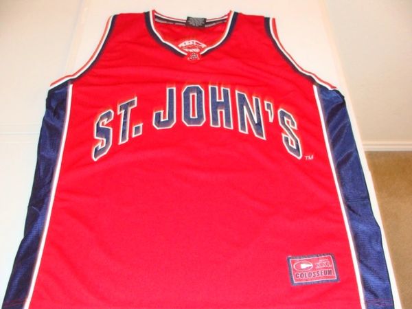 #30 St. JOHN'S Red Storm NCAA Basketball Red Throwback Team Jersey
