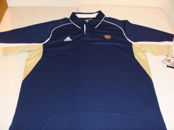 NOTRE DAME Fighting Irish Team Blue/Gold Men's Polo Shirt