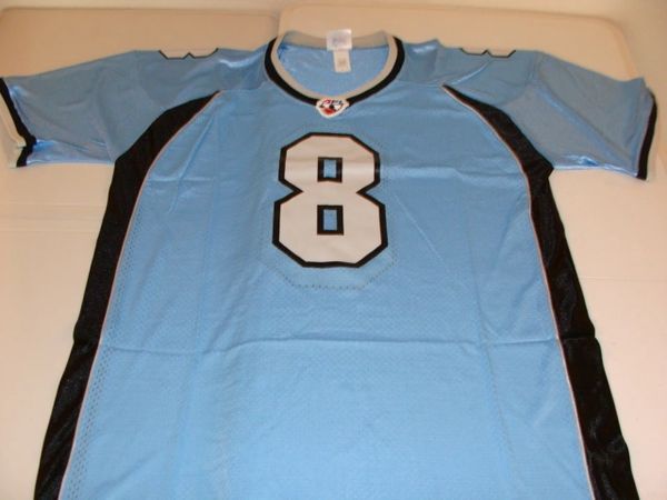 #8 PHILADELPHIA Soul AFL Football Lt Blue Throwback Team Jersey