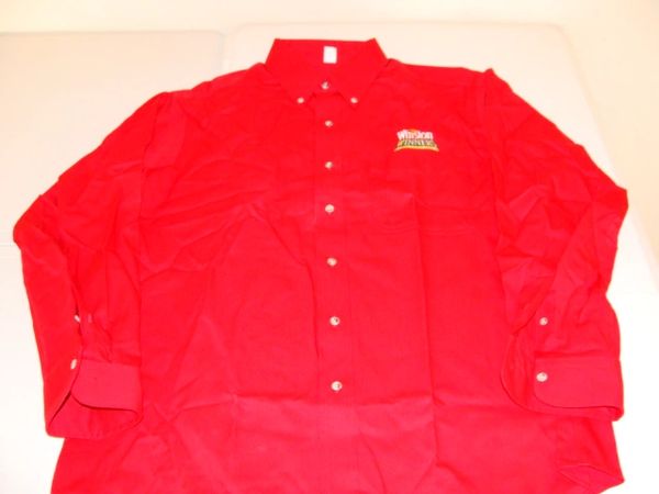 WINSTON Winners Club Red L/S Button Down Mint Dress Shirt