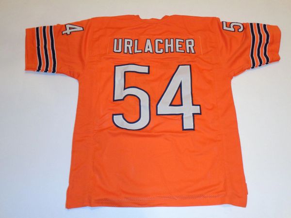 Elite Men's Brian Urlacher Lights Out Black Jersey - #54 Football