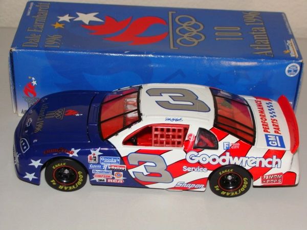 1996 Action 1/24 #3 GM Goodwrench "1996 Atlanta Olympics" Chevy MC Dale Earnhardt CWC