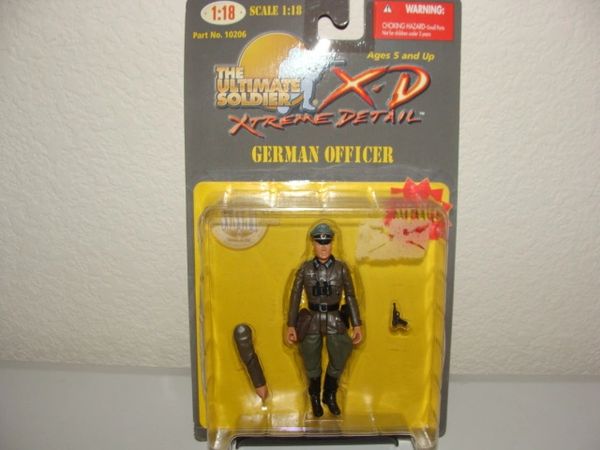 The Ultimate Soldier XD 1/18 Scale German WWII Officer Action Figure