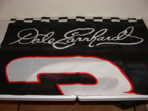 #3 Dale Earnhardt "The Intimidator" Sports Image Vertical Flag Banner