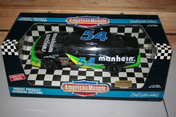 1995 Ertl 1/18 #54 Manheim Auctions 1994 BGN Chevy Lumina Robert Pressley CWC