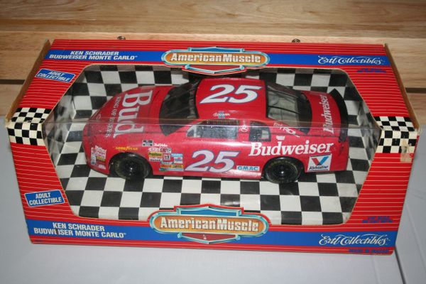 1995 Ertl 1/18 #25 Budweiser Beer Chevy MC Ken Schrader CWC