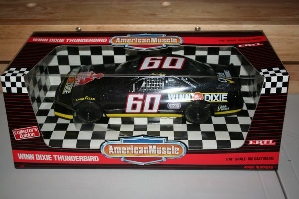 1994 Ertl 1/18 #60 Winn Dixie Supermarket BGN Ford Thunderbird Mark Martin CWC