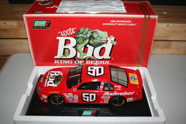 1998 Revell 1/18 #50 Budweiser "Louie the Lizard" Chevy MC Multiple Drivers CWC