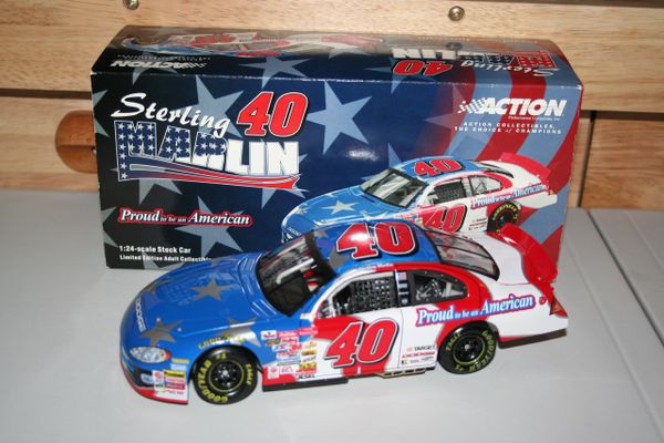 2001 Action 1/24 #40 American Pride Dodge Intrepid R/T Sterling Marlin CWC