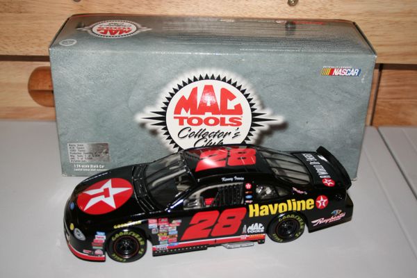ACTION 1/24 SCALE DIECAST KENNY IRWIN MAC TOOLS 1999 #28 TEXACO FORD 1 OF 5004