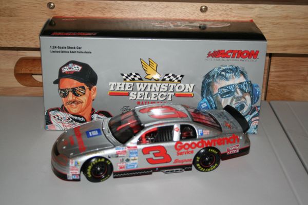 2003 Action Platinum 1/24 #3 GM Goodwrench Silver Select 1995 Chevy MC Dale Earnhardt CWB