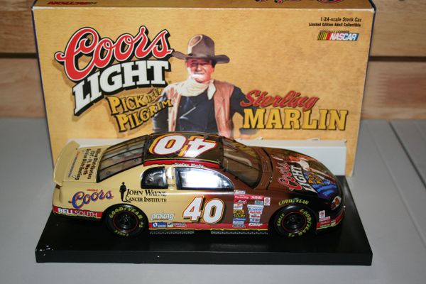 1999 Action 1 24 40 Coors Light John Wayne Chevy MC Sterling Marlin CWC Lone Star Throwbacks