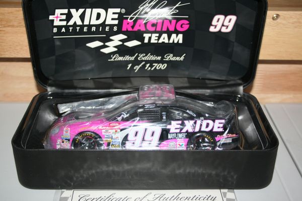 1999 RC Authentics 1/24 #99 Exide Batteries Ford Taurus Jeff Burton CWC