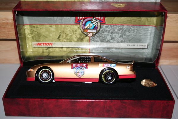 1998 Action 1/24 NASCAR 50th Anniversary "NASCAR Fans" Gold Pontiac GP CWC