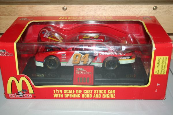 1996 RC Premier 1/24 #94 McDonald's Monopoly Ford Tbird Bill Elliott CWC