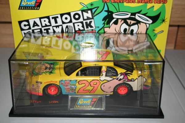 New 1997 Revell 1:24 Diecast NASCAR Steve Grissom Cartoon Network Flintstones 