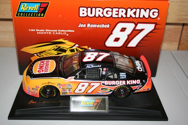 1996 Revell 1/24 #87 Burger King Chevy MC Joe Nemechek CWC