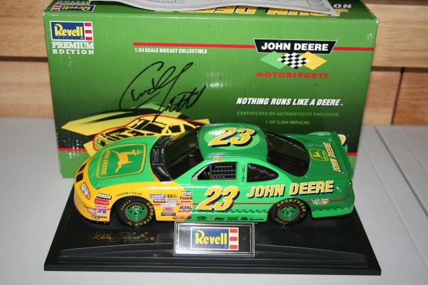 1996 Revell 1/24 #23 John Deere BGN Pontiac GP Chad Little DWB AUTOGRAPHED