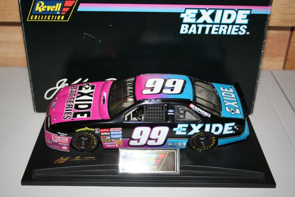 1996 Revell 1/24 #99 Exide Batteries Ford Tbird Jeff Burton CWC