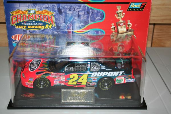 2001 Revell 1/24 #24 Dupont Flames "WC Champion" Colorchrome Chevy MC Jeff Gordon CWC